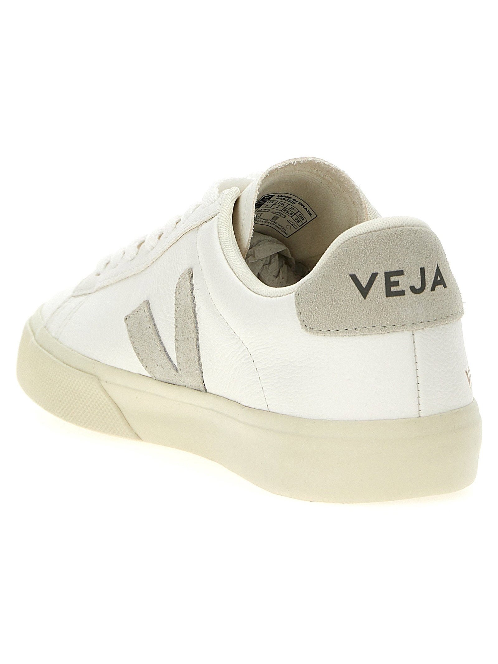 Veja Campo Sneaker — White, view 3