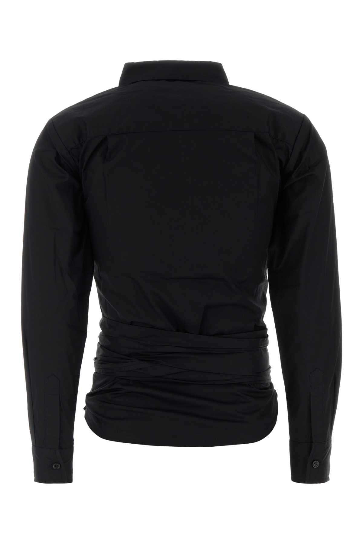 Gimaguas Cotton Shirt — Black, view 2