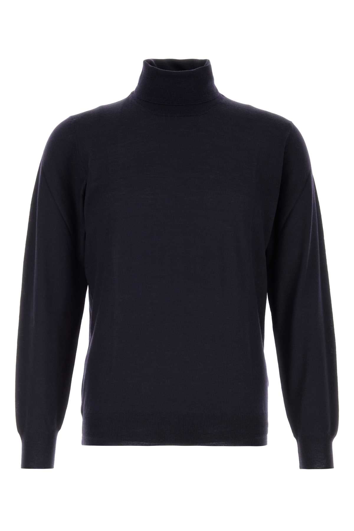 Fedeli Derby Sweater — Navy by Fedeli