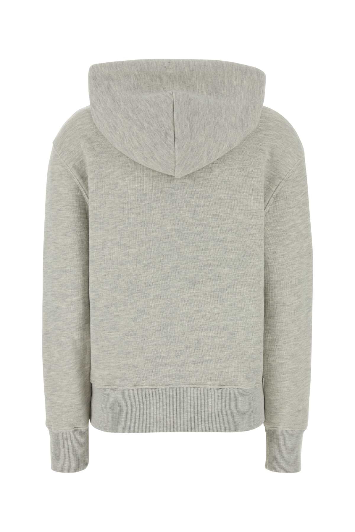 Autry Logo Hoodie — Gray, view 2