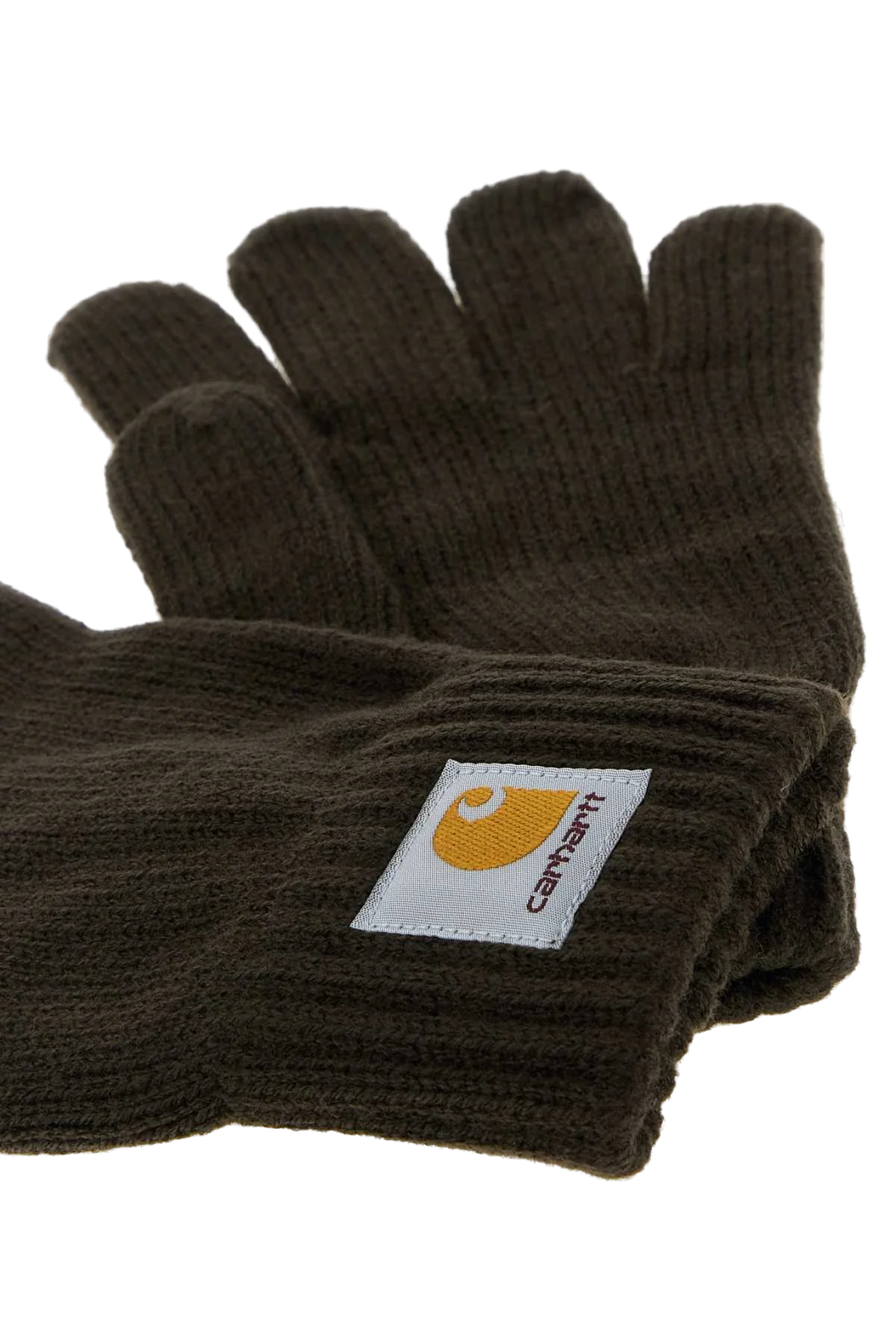 Carhartt Wip Watch Gloves — Brown, view 2