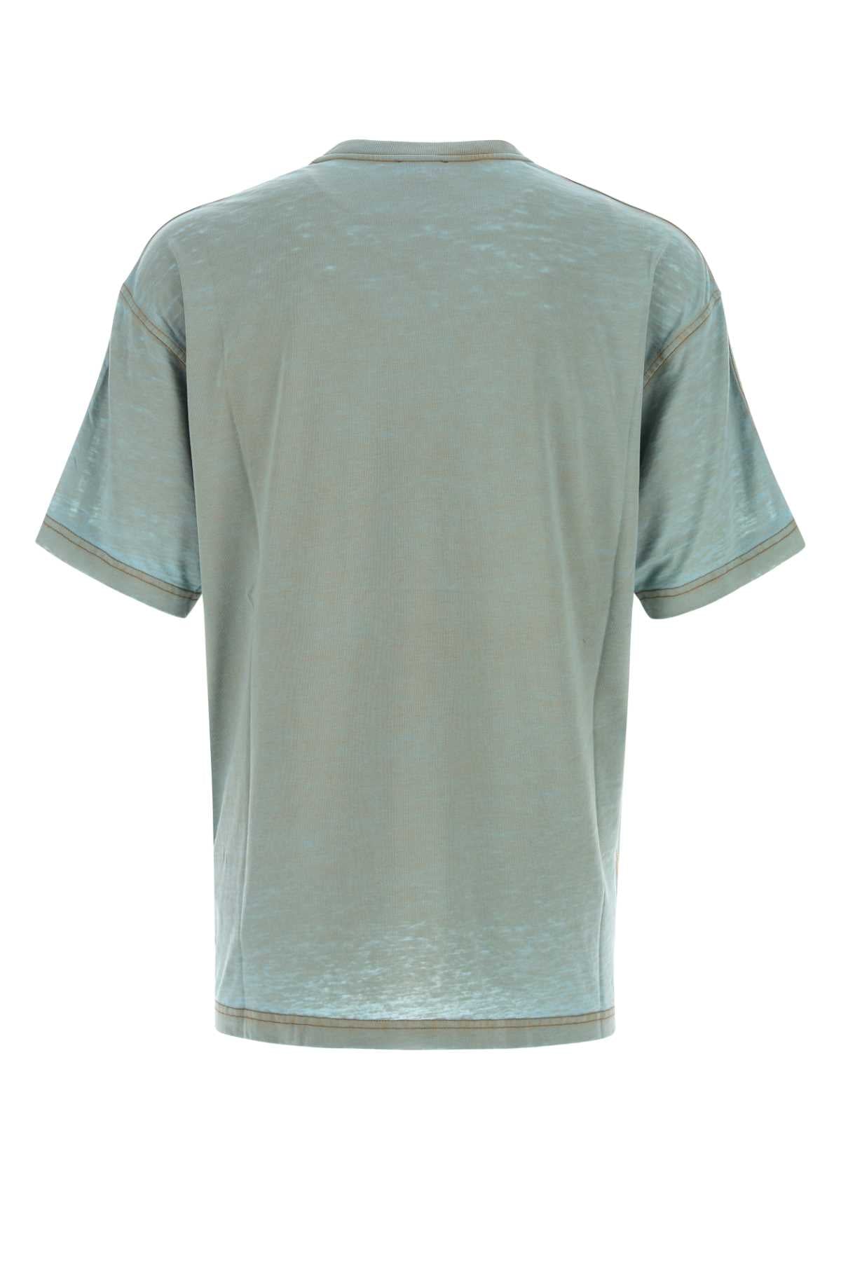 Diesel Vintage Wash Cotton Blend T-Shirt — Blue, view 2