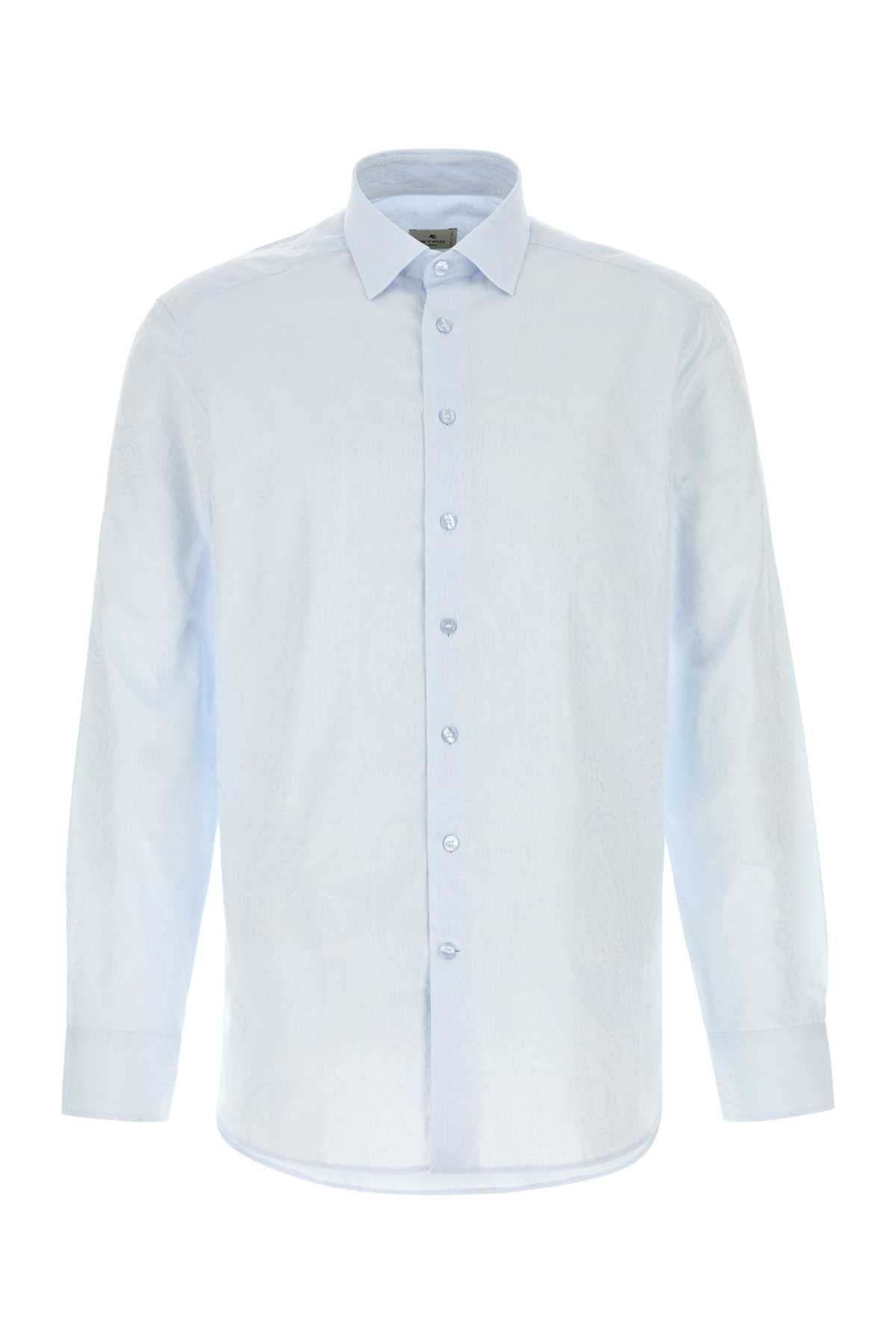 Etro Cotton Shirt — Blue by Etro