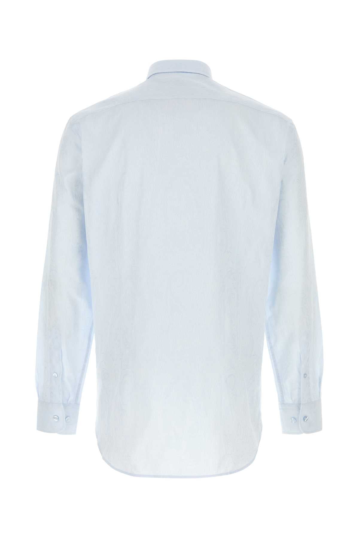 Etro Cotton Shirt — Blue, view 2