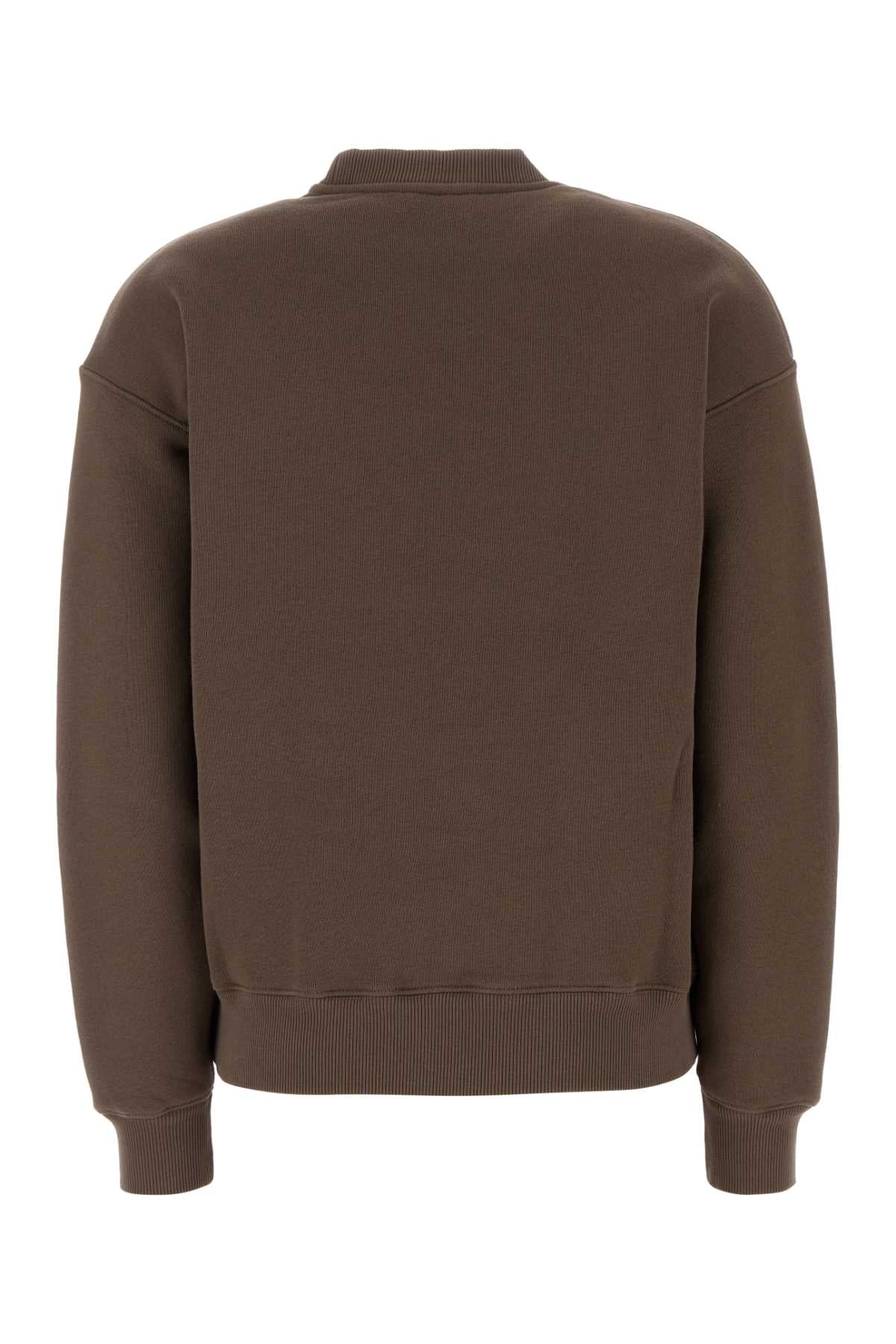 Autry Unisex Sweatshirt — Brown, view 2