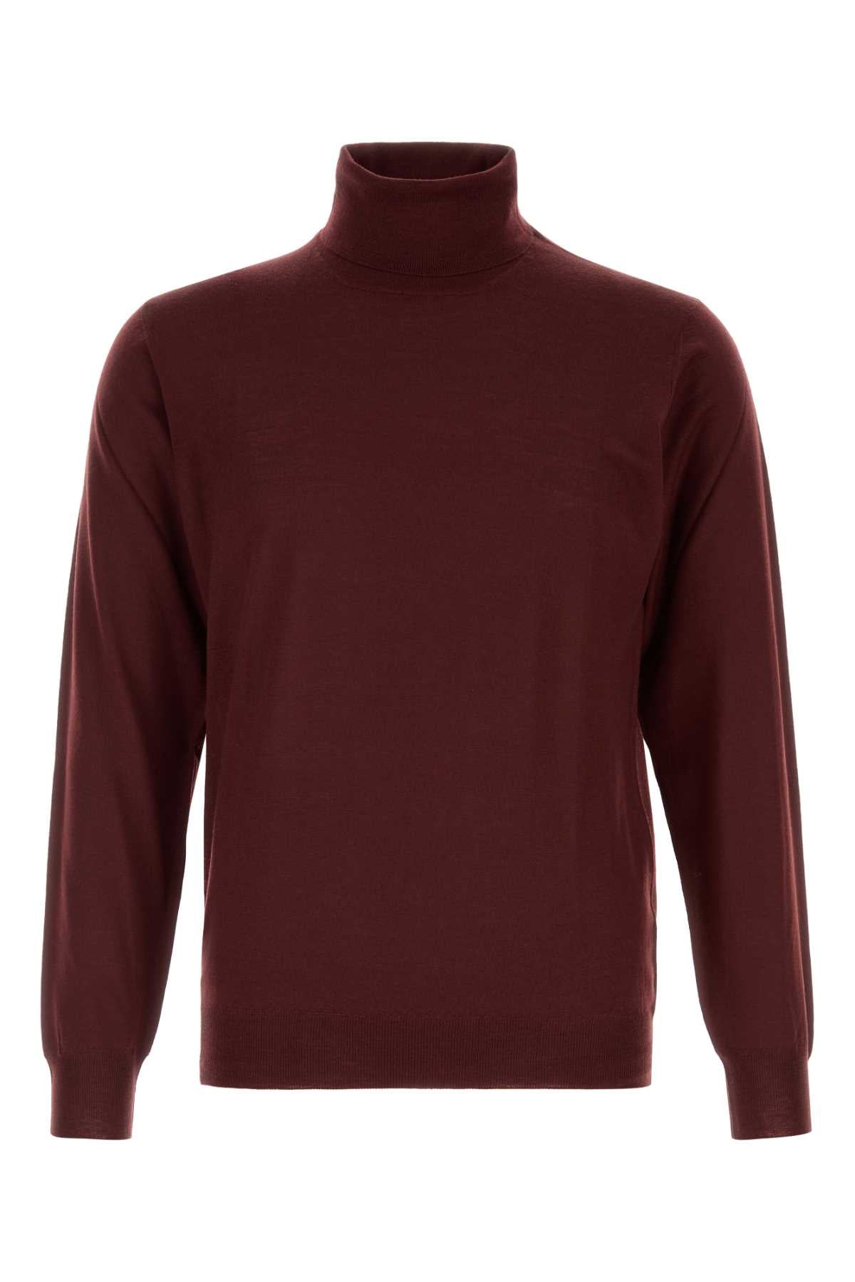 Fedeli Sweater — Burgundy by Fedeli