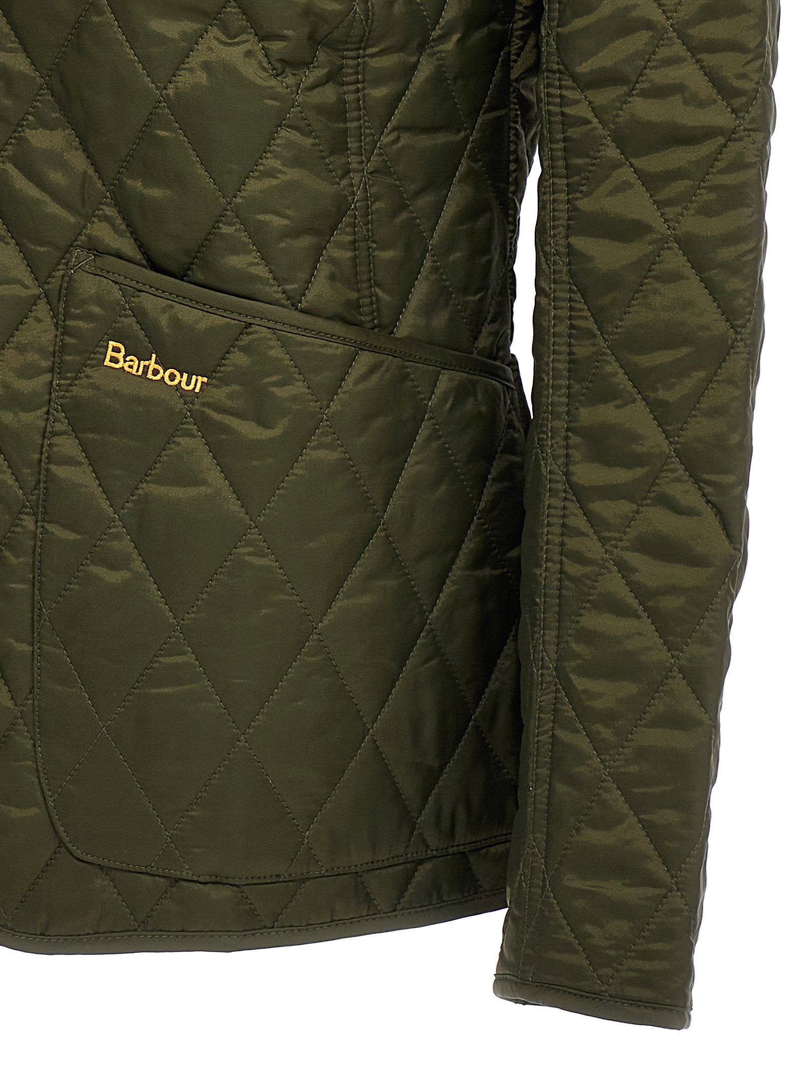 Barbour Annandale Jacket — Olive Green, view 4