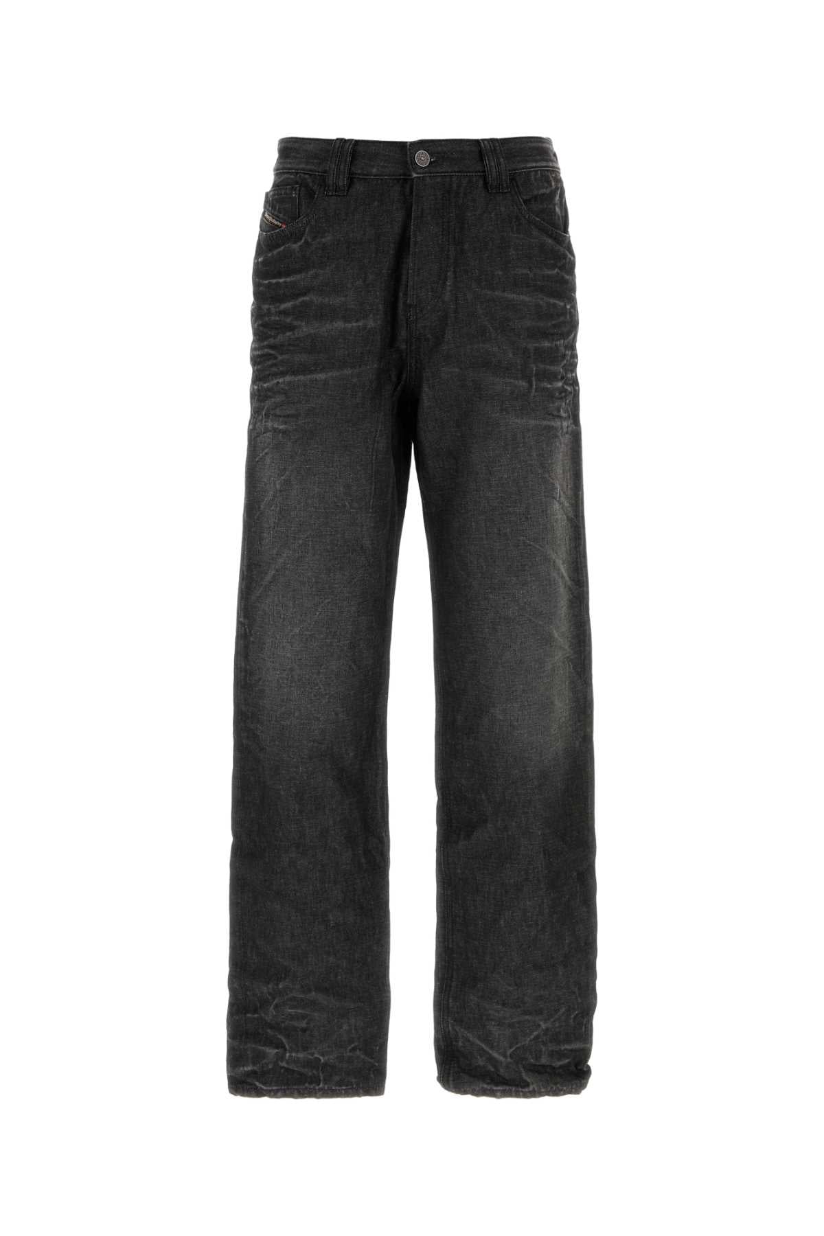 Diesel Straight-Leg Denim Jeans — Black by Diesel