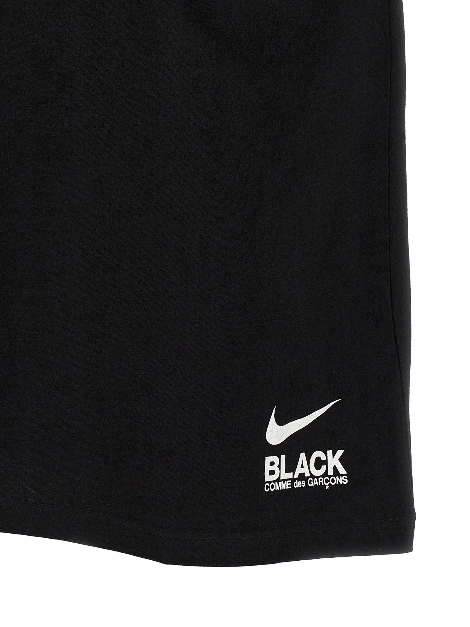 Comme Des Garcons Black Logo-Print Collaborative T-Shirt — Black, view 4