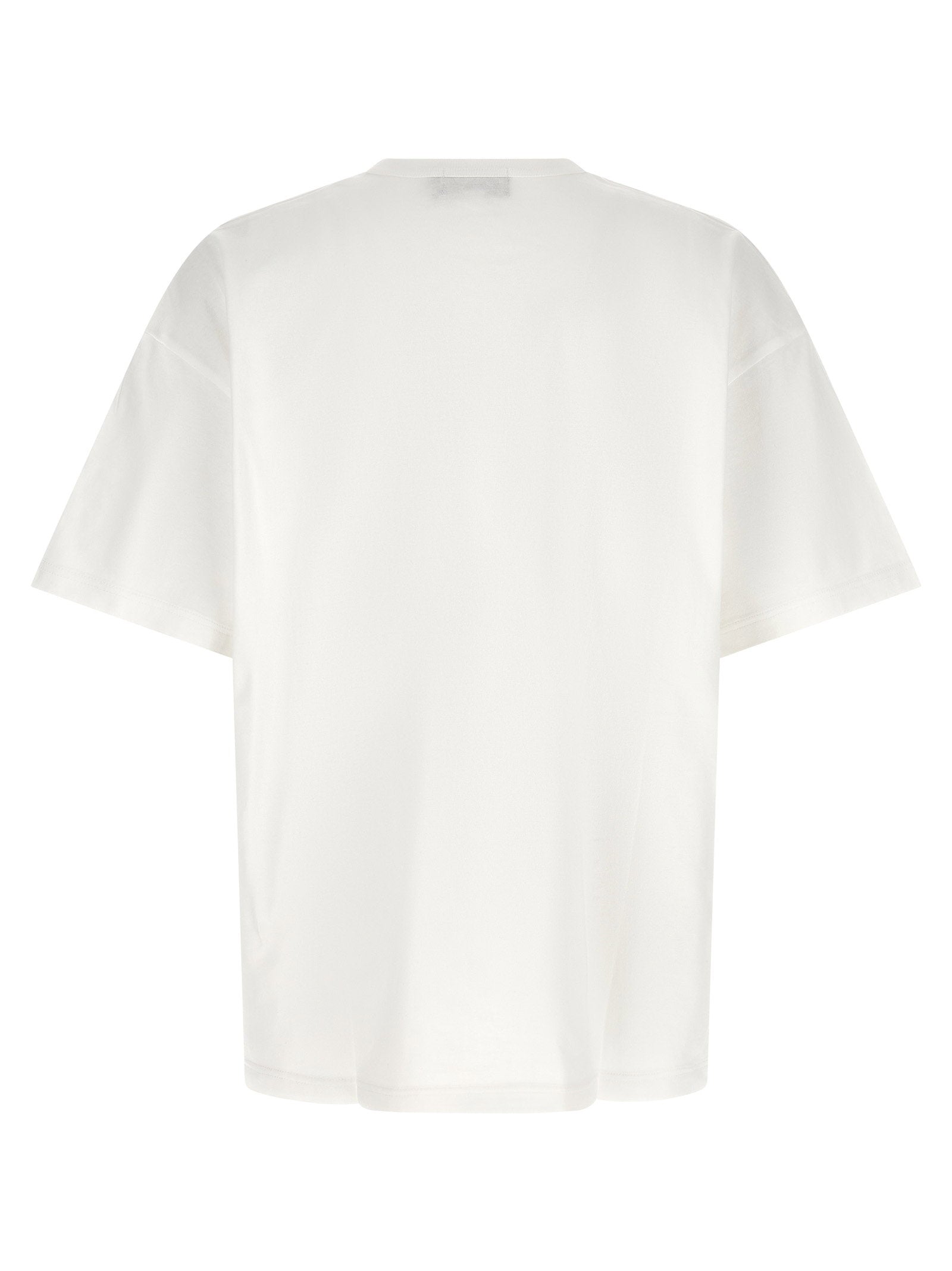 Comme Des Garcons Black Logo-Graphic T-Shirt — White - M, view 2