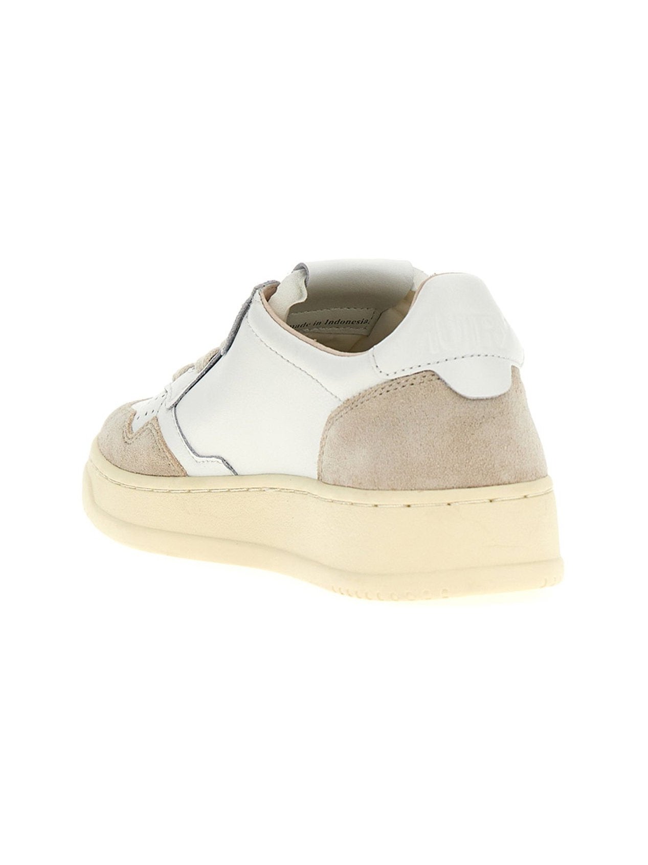 Autry Medalist Low Sneaker — Cream, view 3