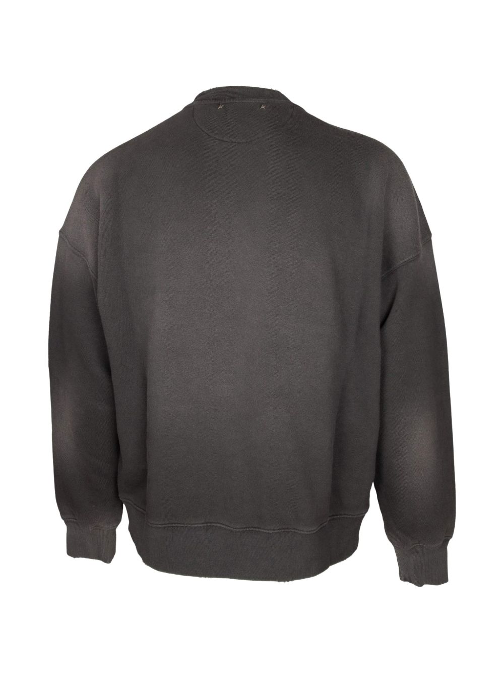 Golden Goose Logo Cotton Sweatshirt — Dark grey, view 2
