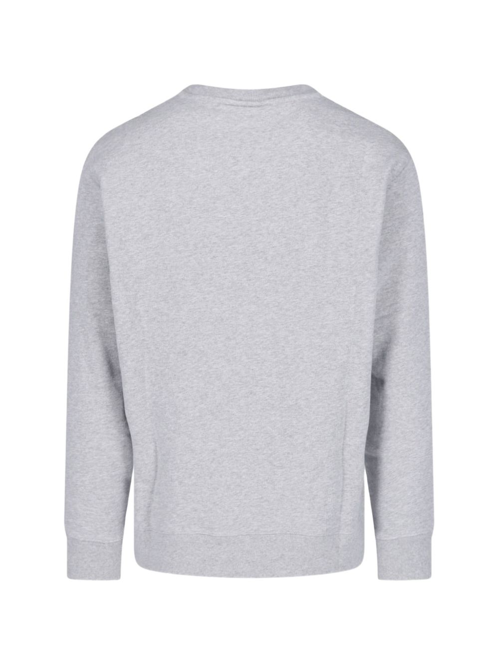 Maison Kitsuné Fox Head Embroidered Sweatshirt — Grey, view 3