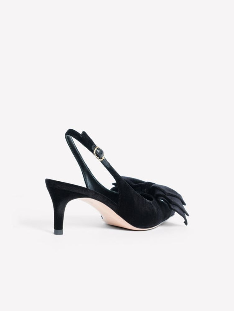 Roberto Festa Carlis Slingback Pump — Black, view 3