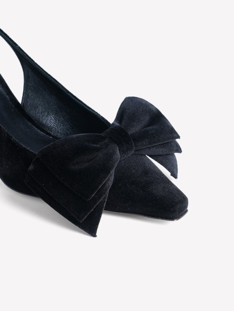 Roberto Festa Carlis Slingback Pump — Black, view 4