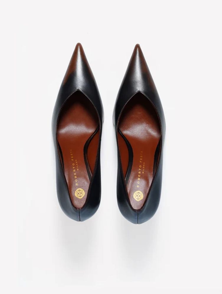 Roberto Festa Tabacco Pump — Tabac, view 3