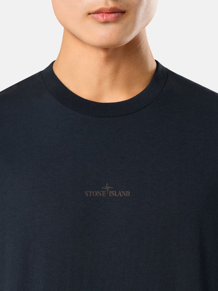 Stone Island Stone Island T-Shirt — Blue, view 2