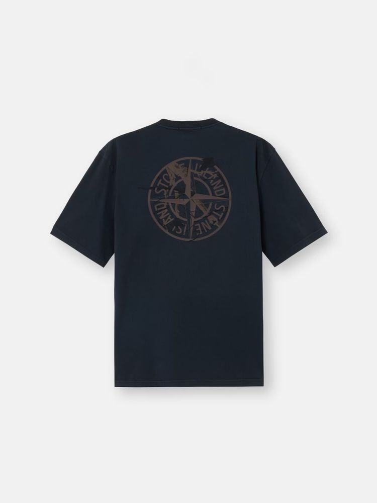 Stone Island Stone Island T-Shirt — Blue, view 4