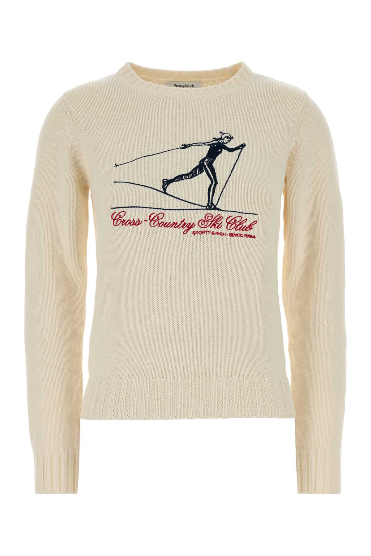 Sporty & Rich Country Sweater — Beige by Sporty & Rich