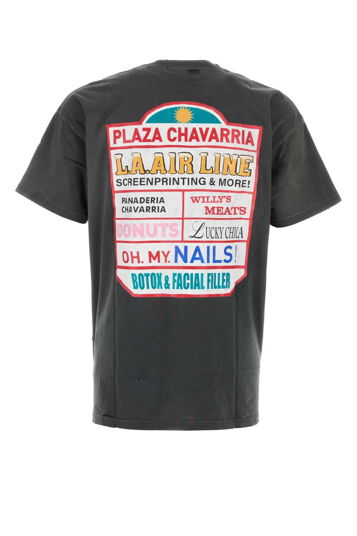 Willy Chavarria Chavarria T-Shirt — Black, view 2