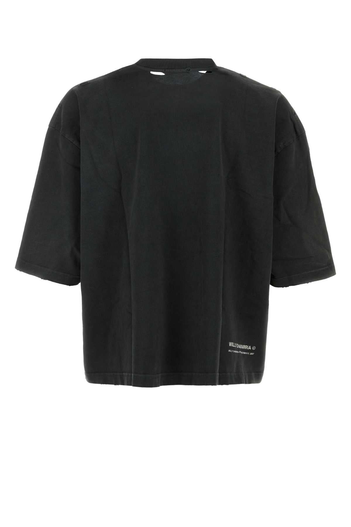Willy Chavarria Moves T-Shirt — Black, view 2