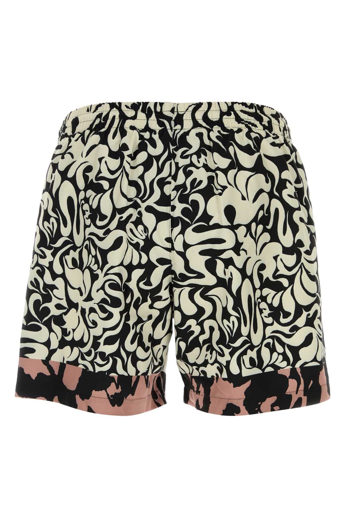Dries Van Noten Phibbs Swimming Shorts — Black, view 2