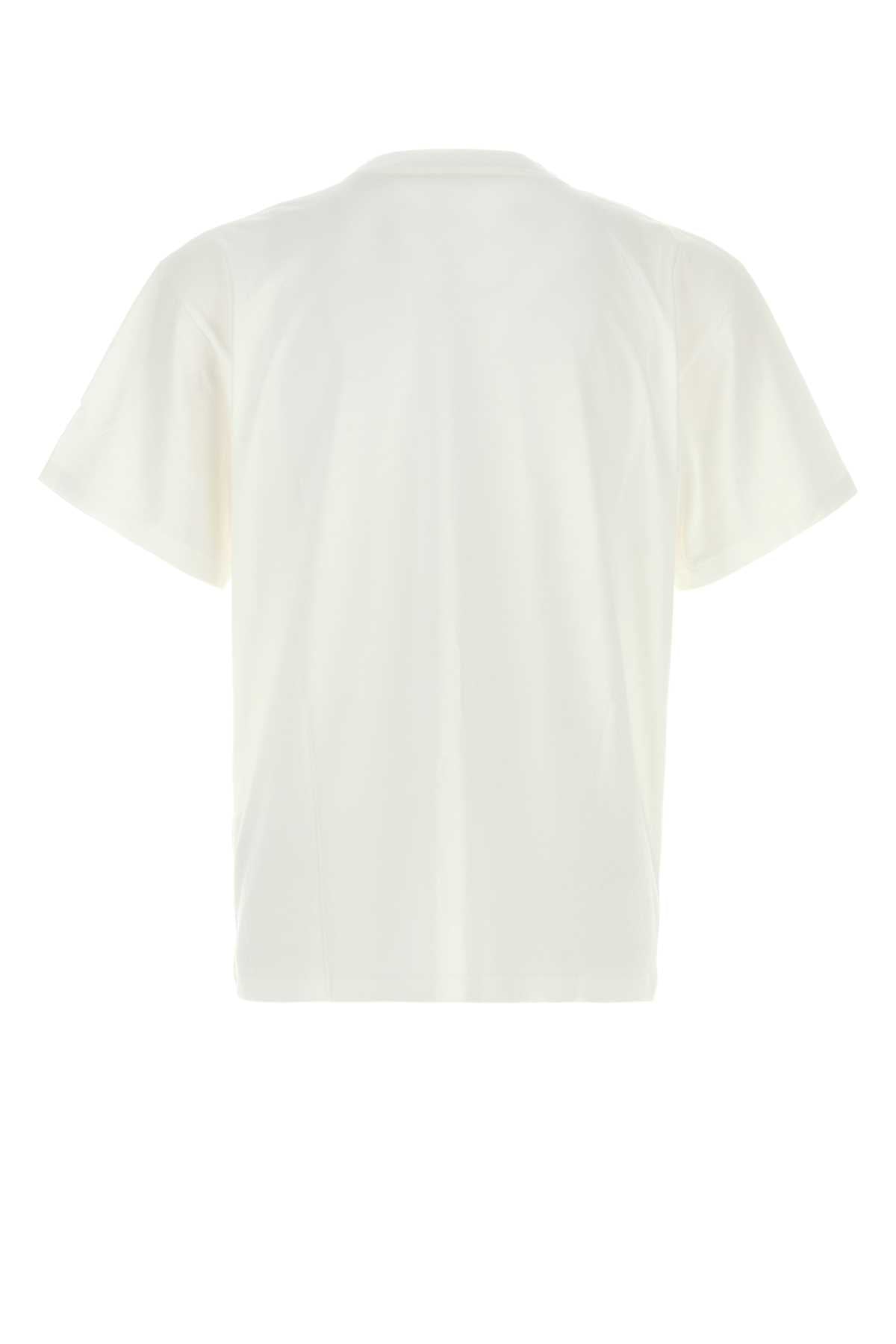 MM6 Maison Margiela Cotton T-Shirt — White, view 2