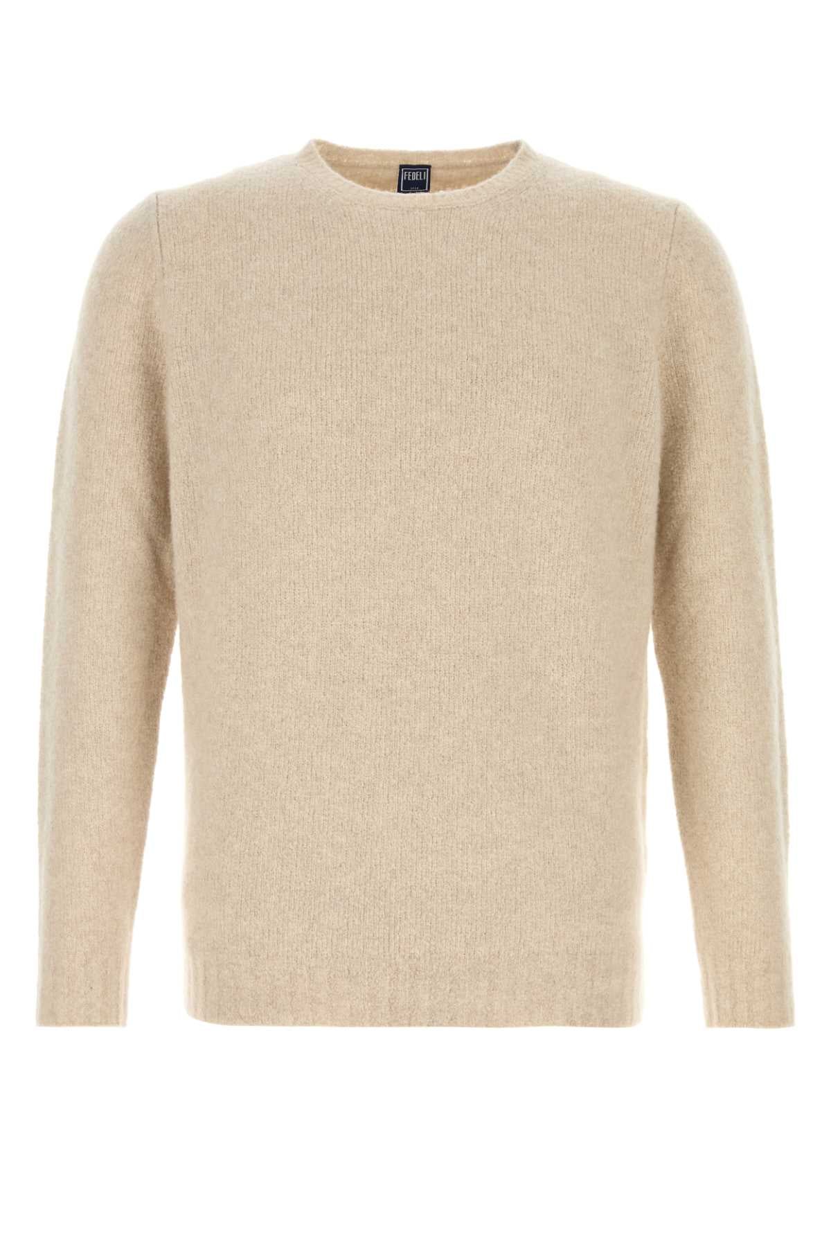 Fedeli Argentina Sweater — Beige by Fedeli