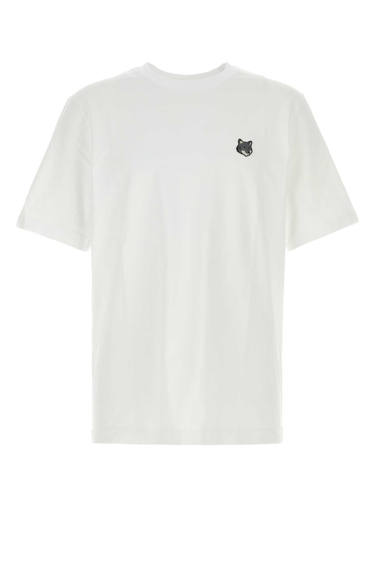 Maison Kitsune Head T-Shirt — White by Maison Kitsune