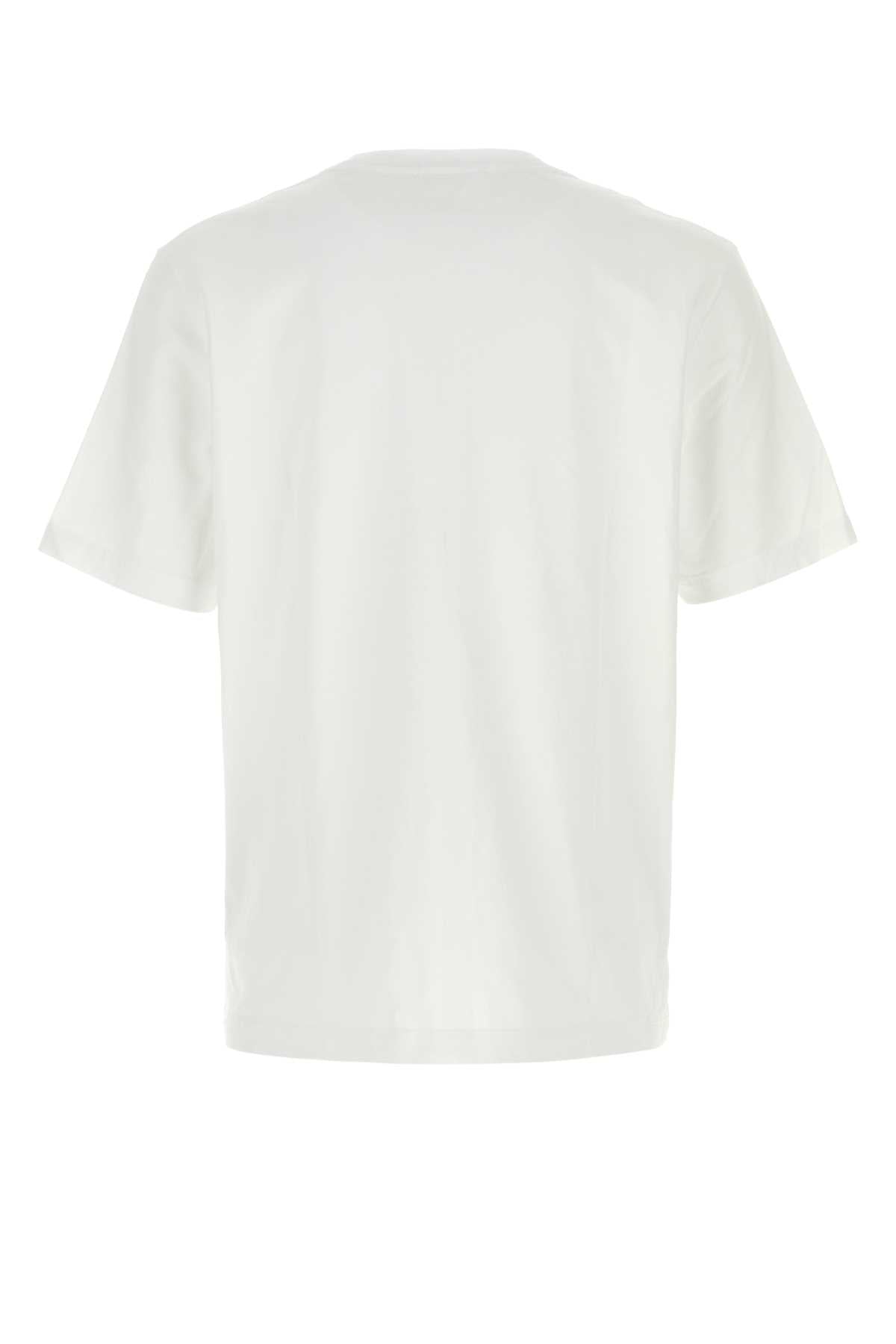 Maison Kitsune Head T-Shirt — White, view 2