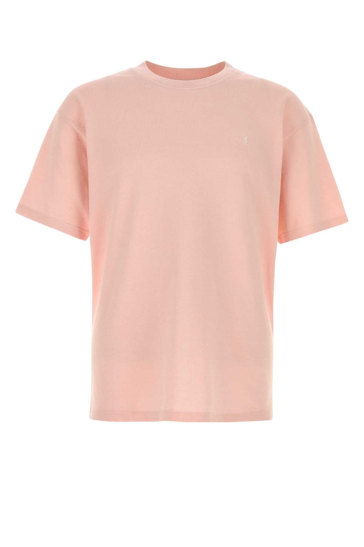 Saint Laurent Shirt T-Shirt — Pink by Saint Laurent