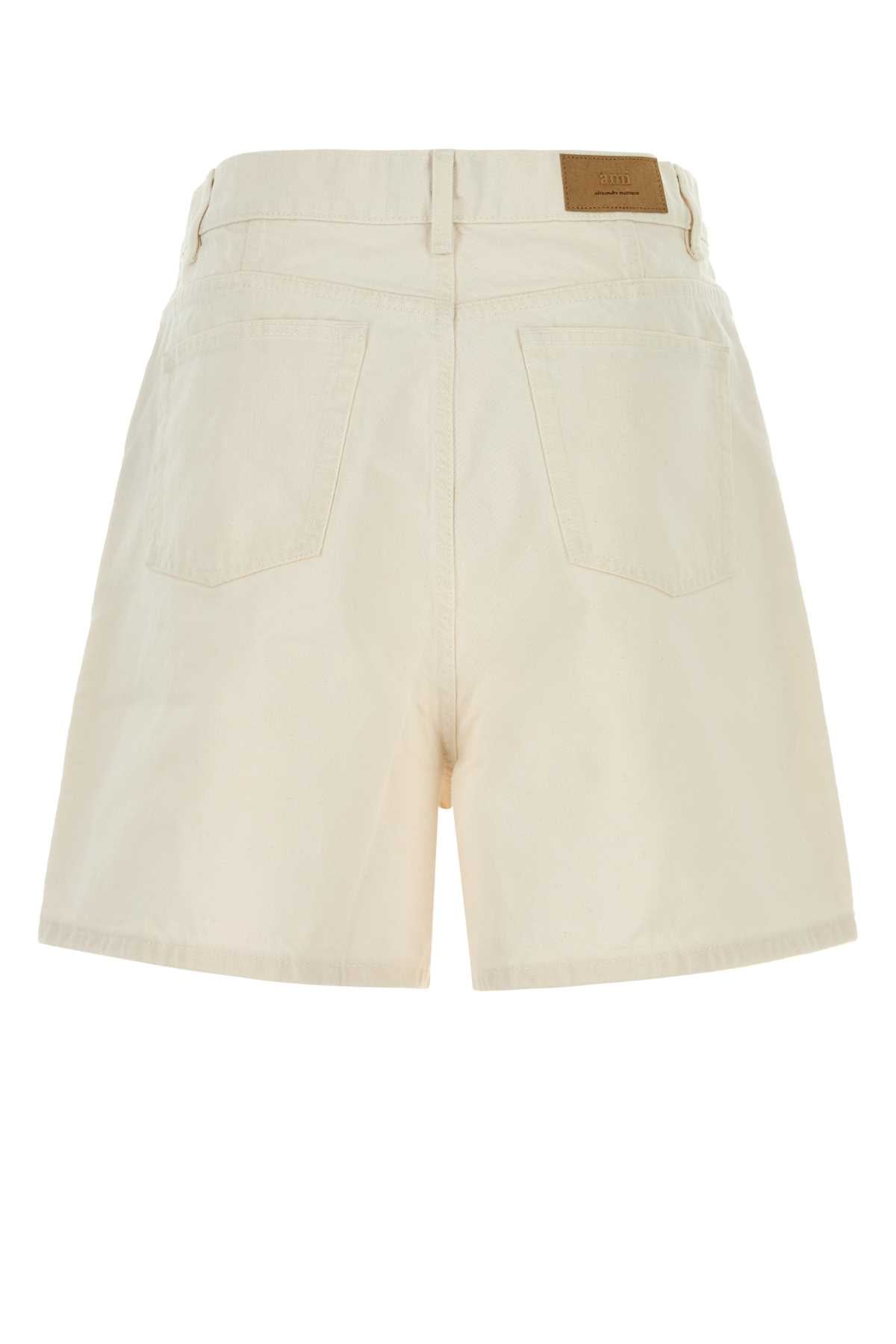 AMI Paris With Bermuda Shorts — Beige, view 2