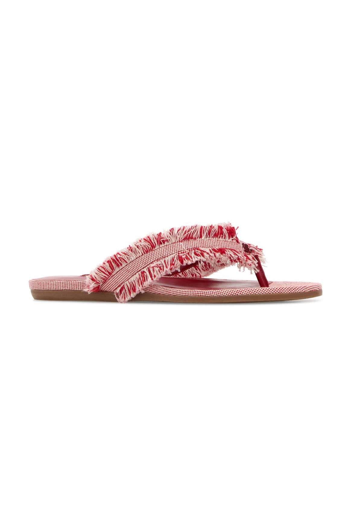 Jimmy Choo Bay Flat — Red, view 2