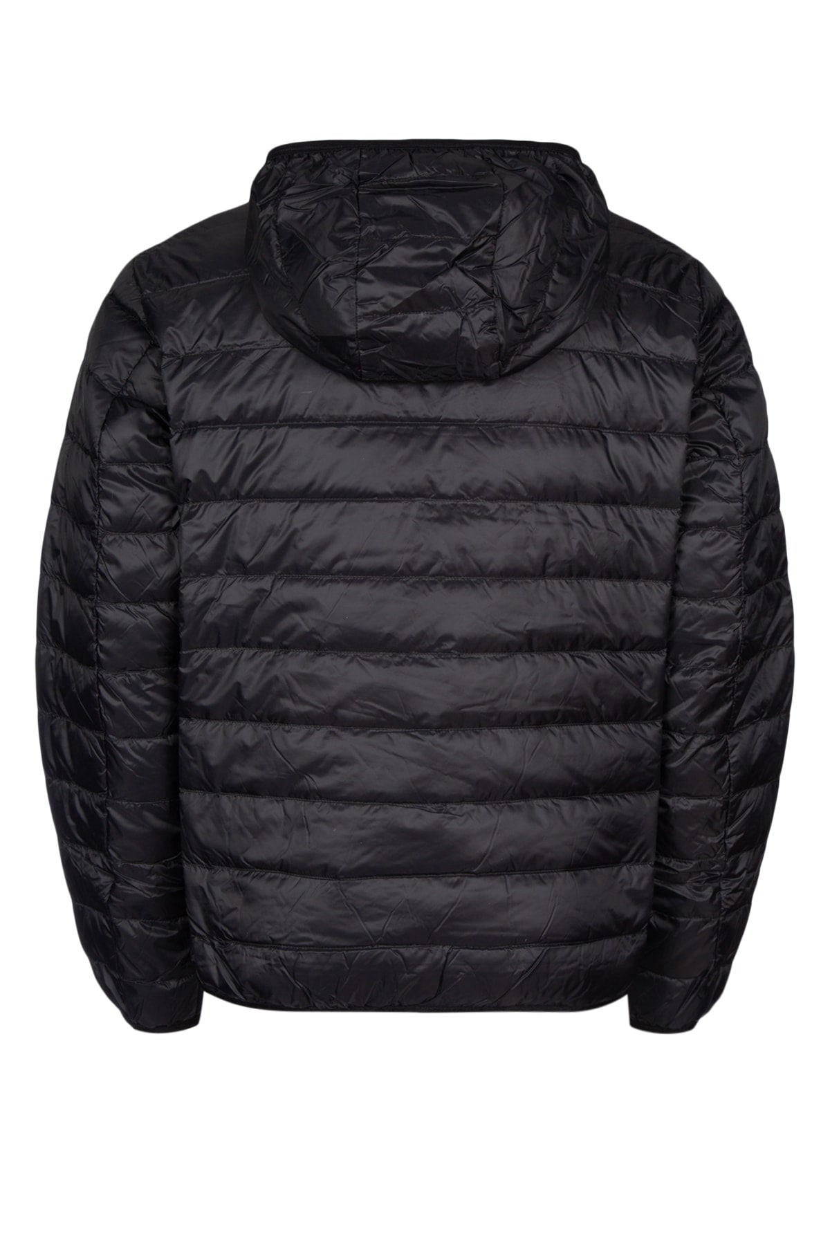 E.A.7 Core Down Jacket — Black, view 2