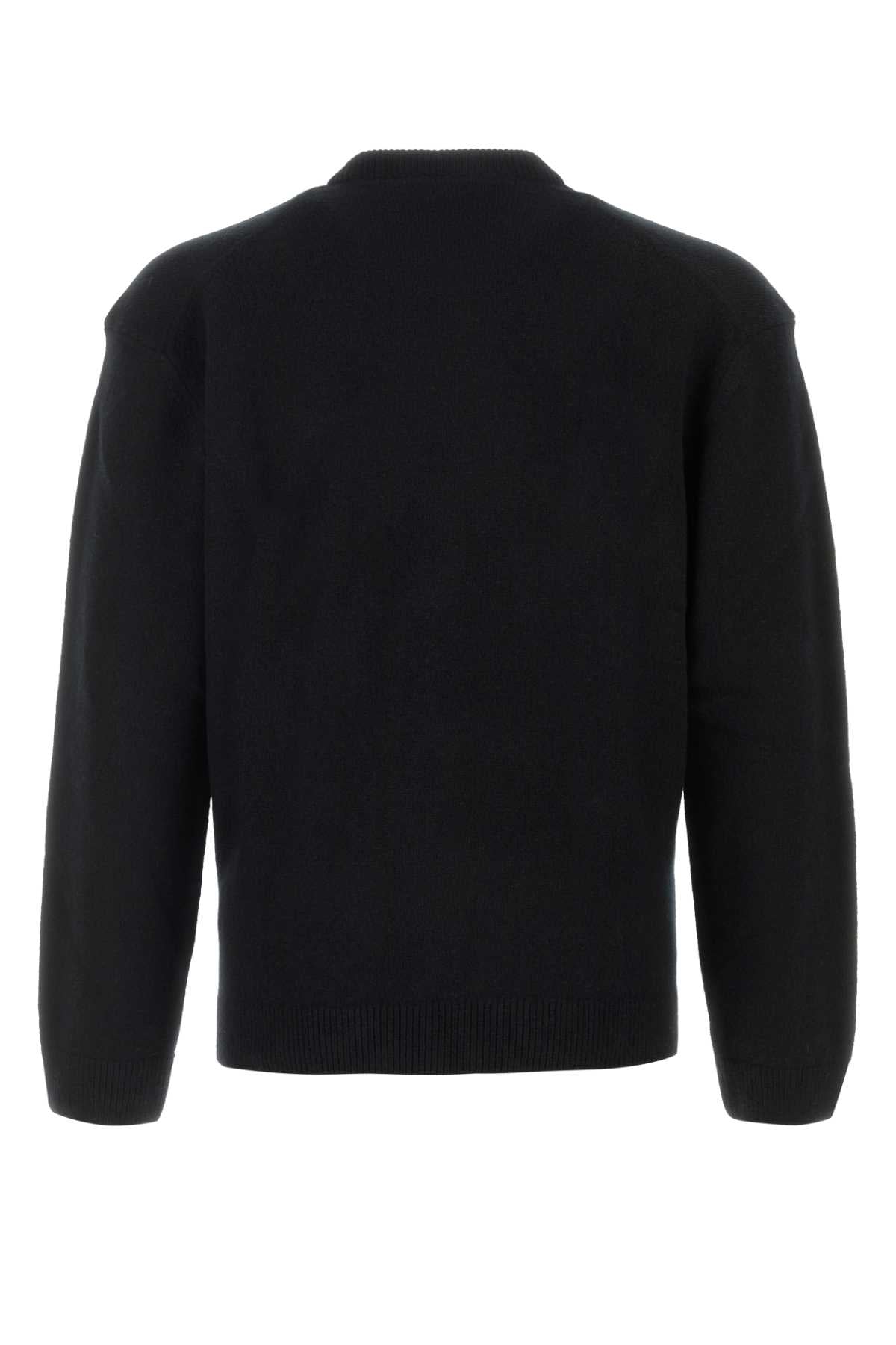 Maison Kitsune Head Sweater — Black, view 2