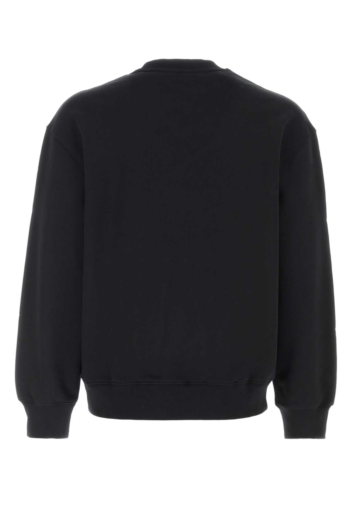 Maison Kitsune Head Sweatshirt — Black, view 2