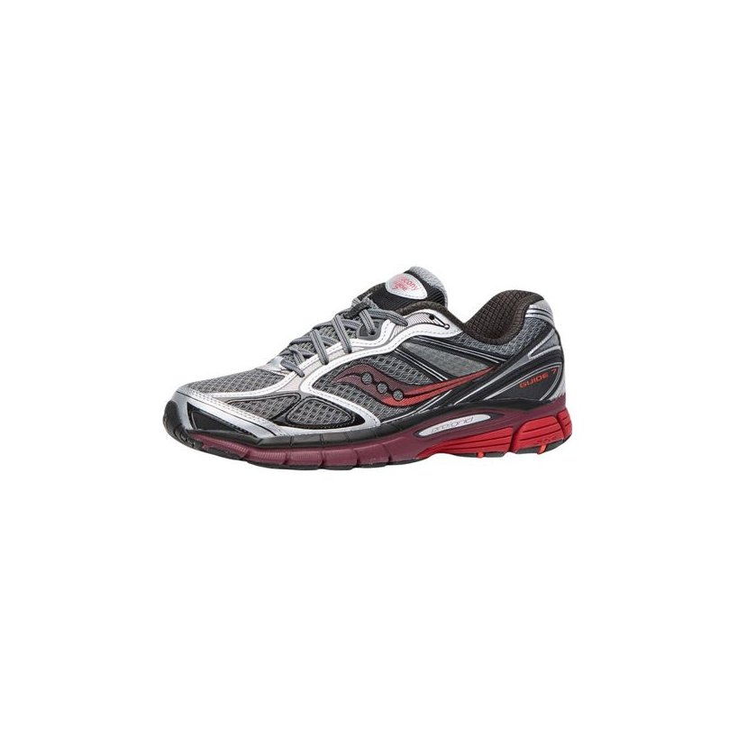 Saucony ProGrid Guide 7 Athletic Shoes — Gray, view 3