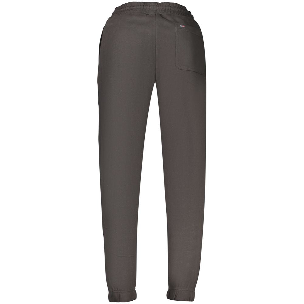 Tommy Hilfiger Brushed Cotton Joggers — Black, view 2