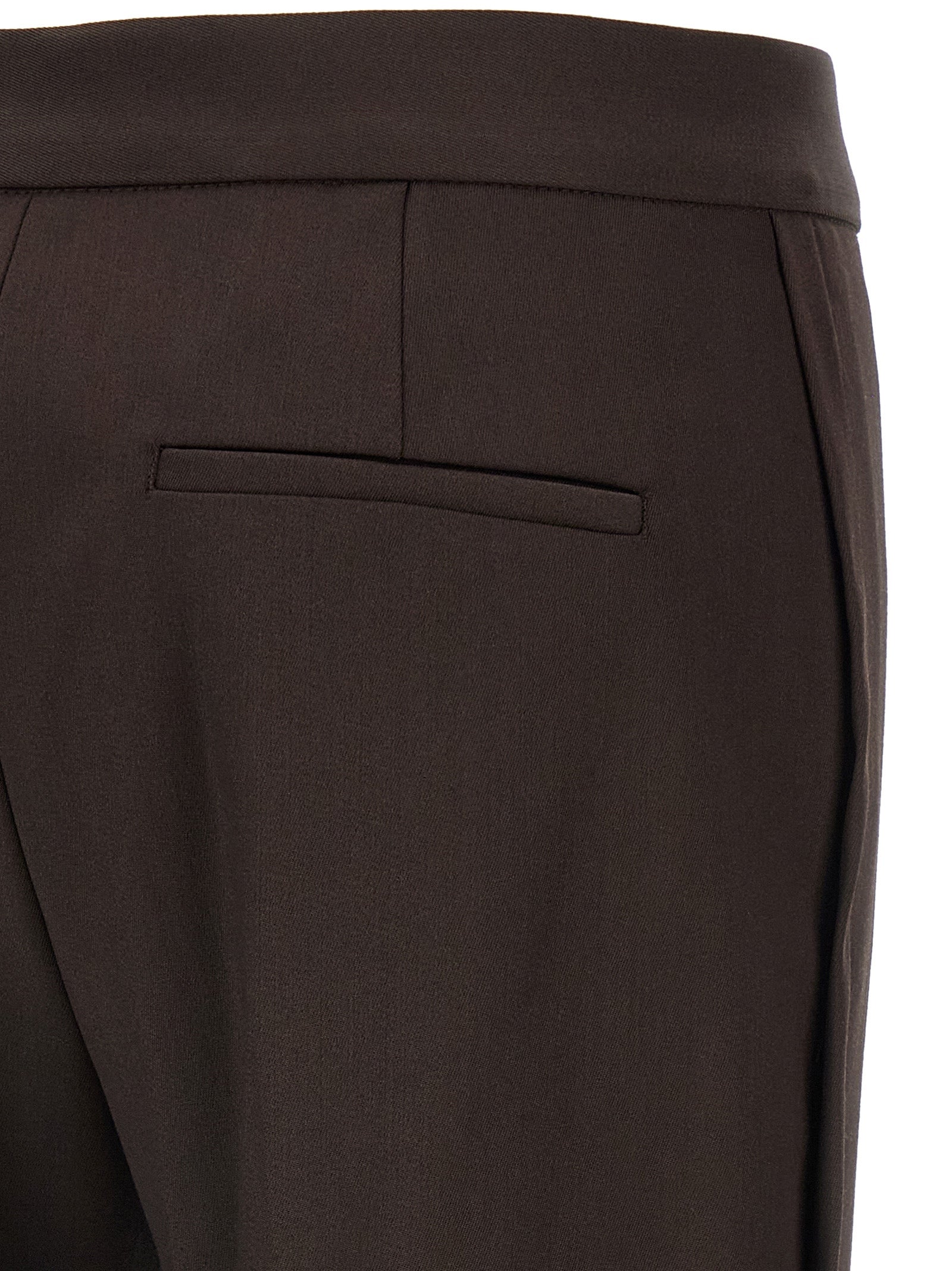 Sportmax Guglia Trousers — Brown, view 4