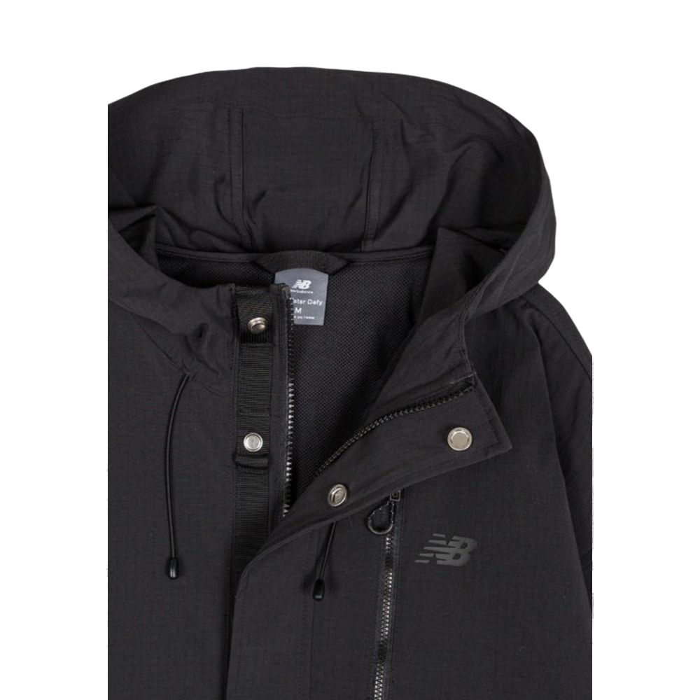 New Balance Nylon Shell Jacket — Black, view 5