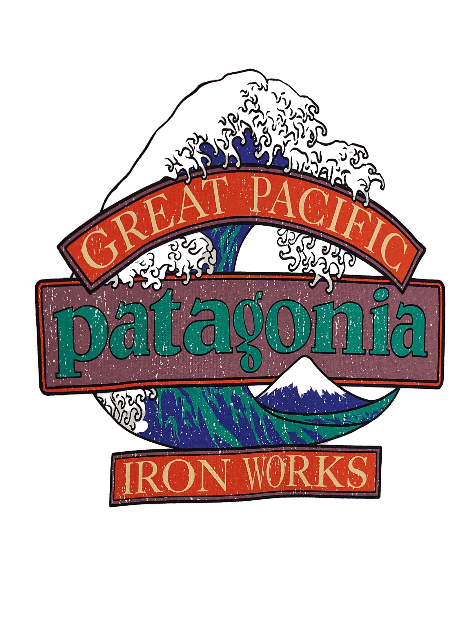 Patagonia Logo-Embroidered Cotton Blend T-Shirt — White, view 4