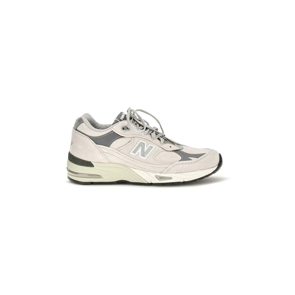 New Balance Suede Leather Sneakers — Gray by New Balance