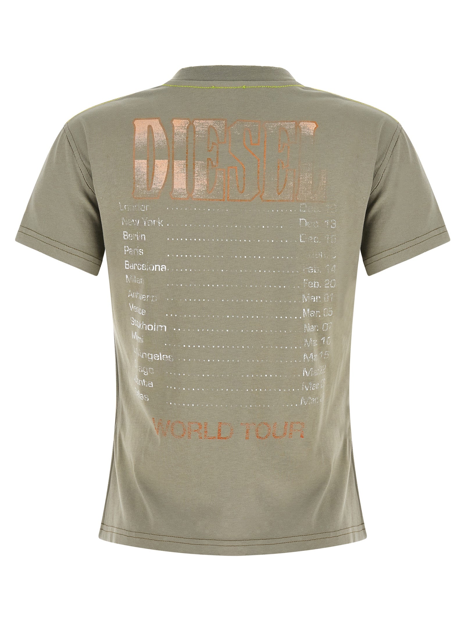 Diesel T-Shirt — Green, view 2