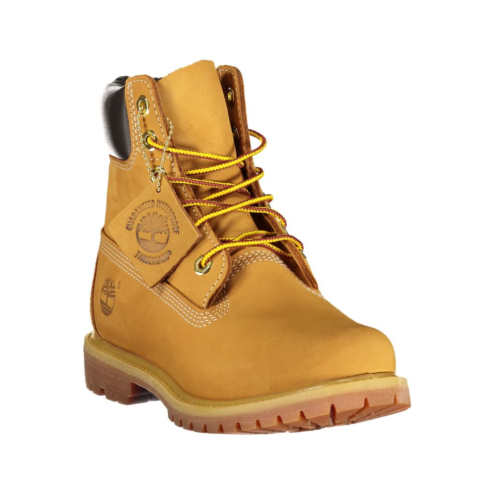 Timberland Nubuck Lace-Up Boot — Yellow, view 2