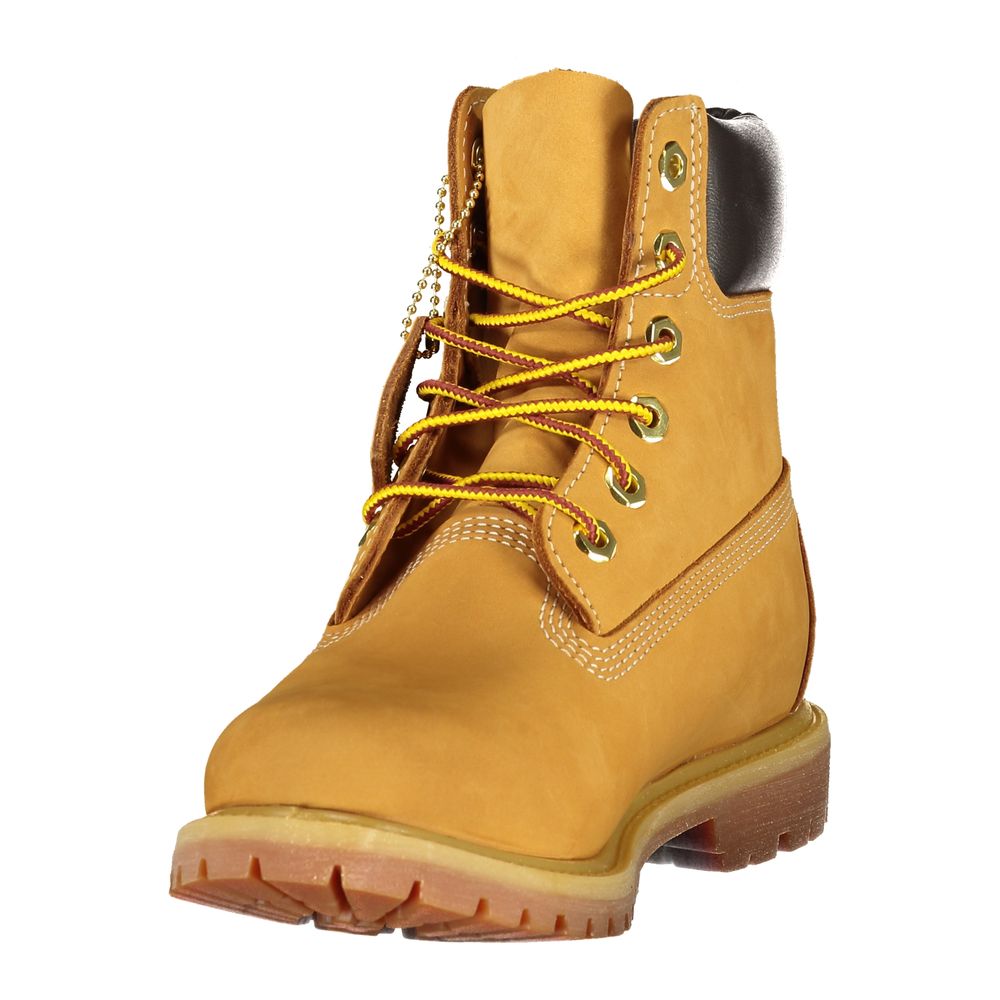 Timberland Nubuck Lace-Up Boot — Yellow, view 3