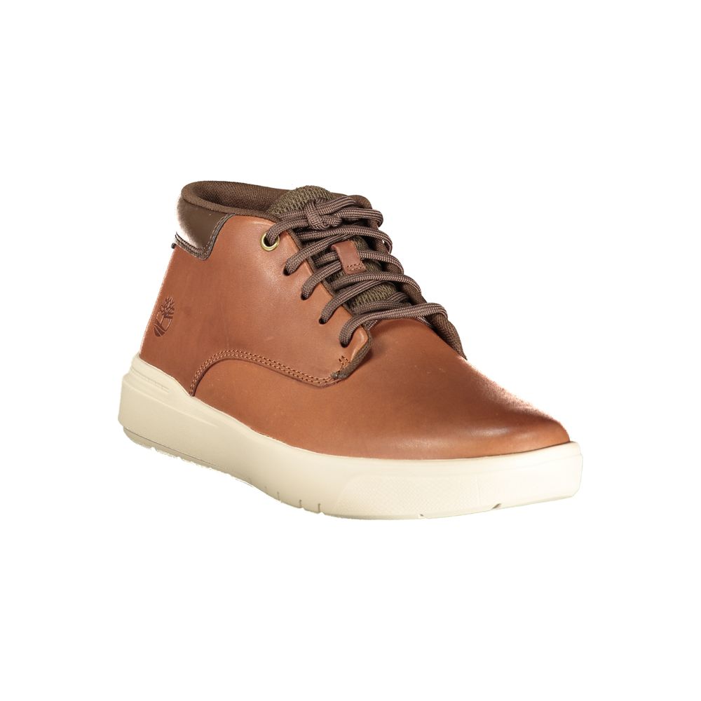 Timberland Lace-Up Leather Boot — Brown, view 2