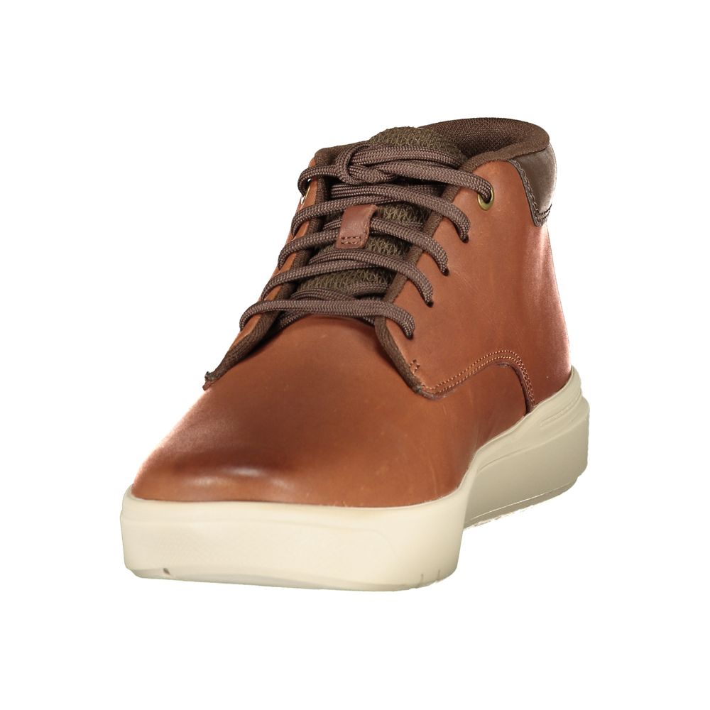 Timberland Lace-Up Leather Boot — Brown, view 3