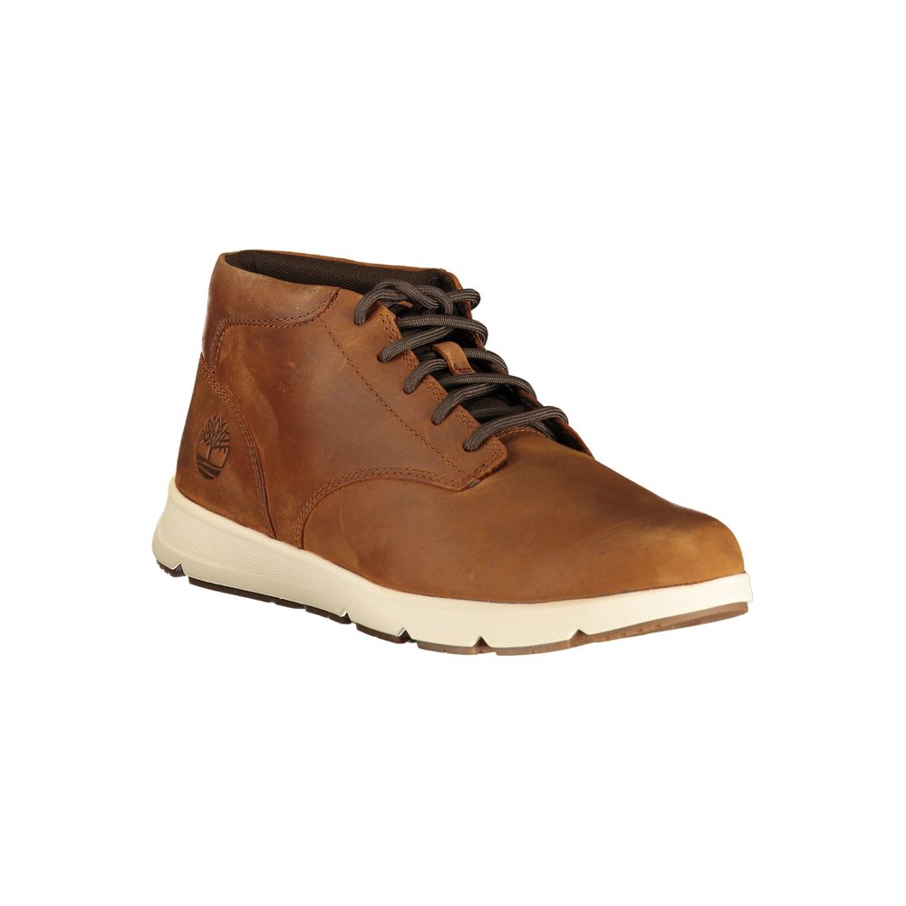 Timberland Lace-Up Leather Boot — Brown, view 2