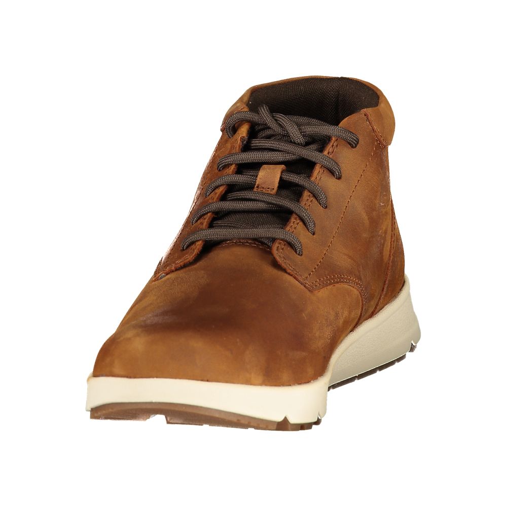 Timberland Lace-Up Leather Boot — Brown, view 3