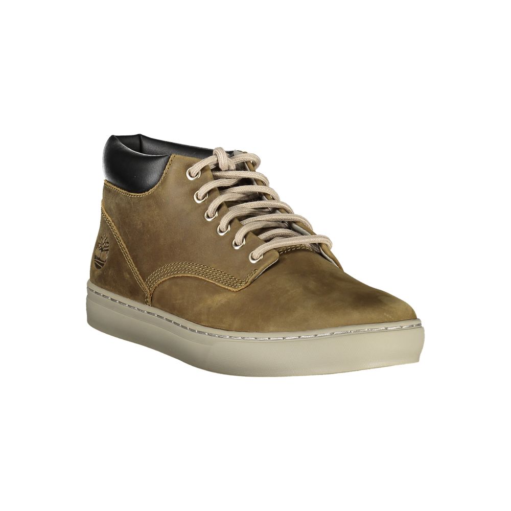 Timberland Nubuck Leather Sneaker — Green, view 2
